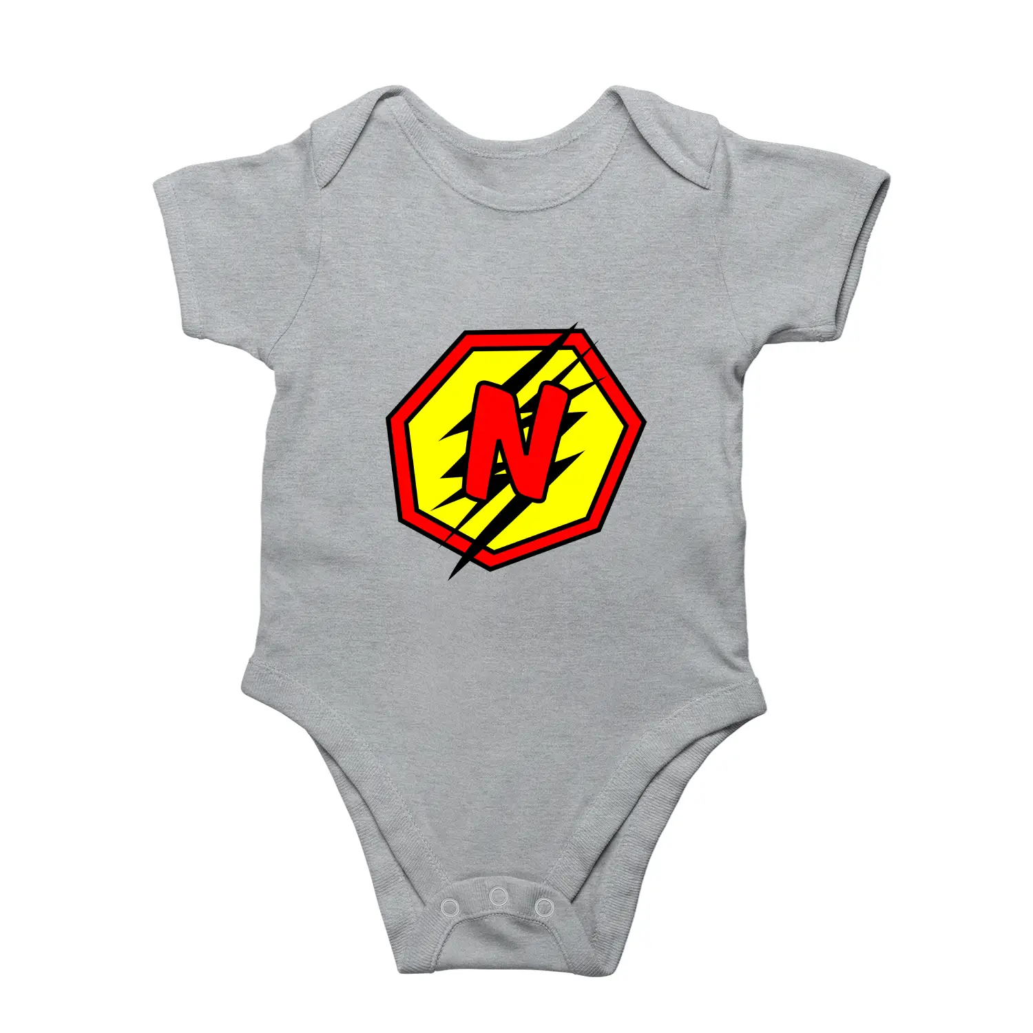 N Lettter Alphabet Baby Kids Romper - Image 7