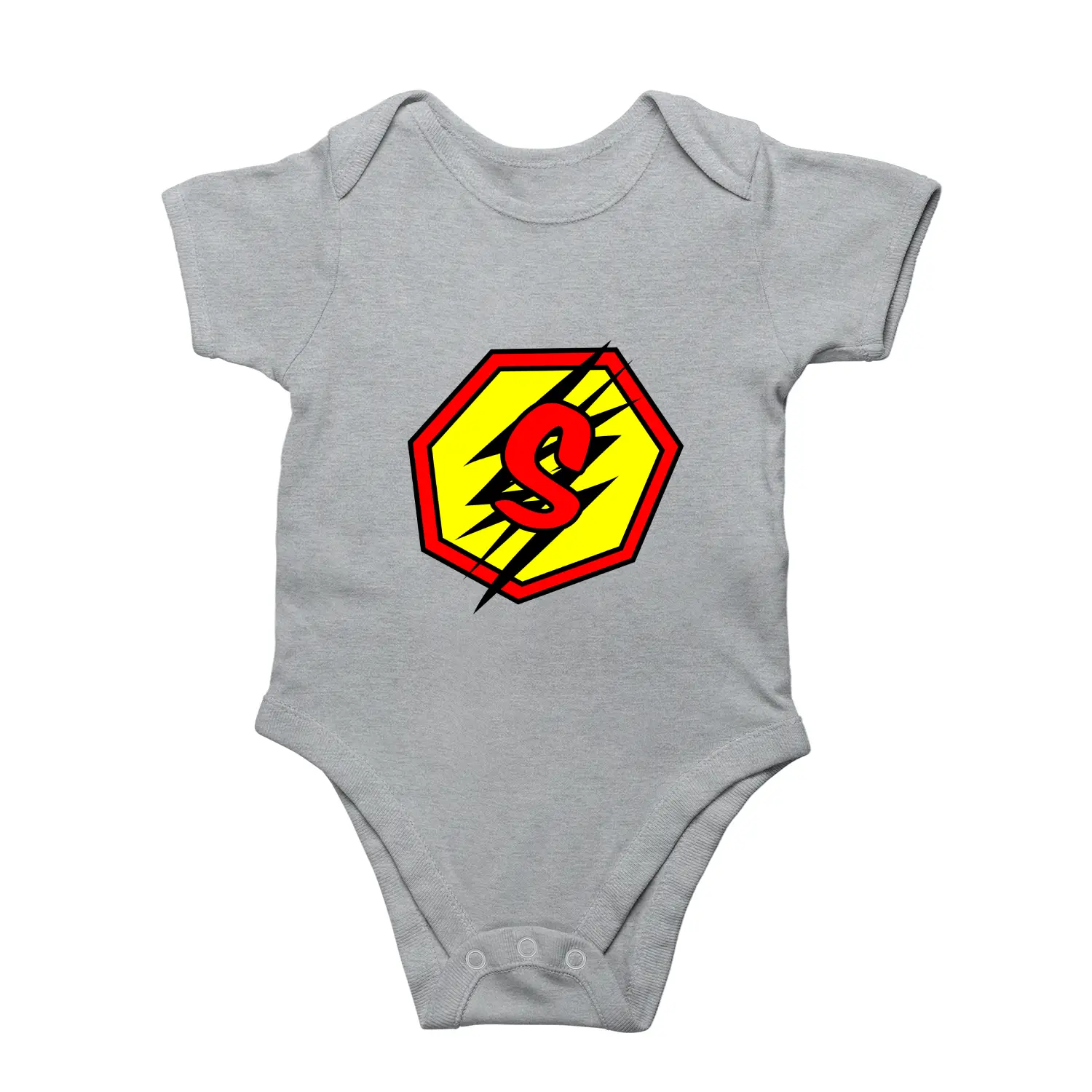 S Letter Alphabet Baby Kids Romper - Image 7