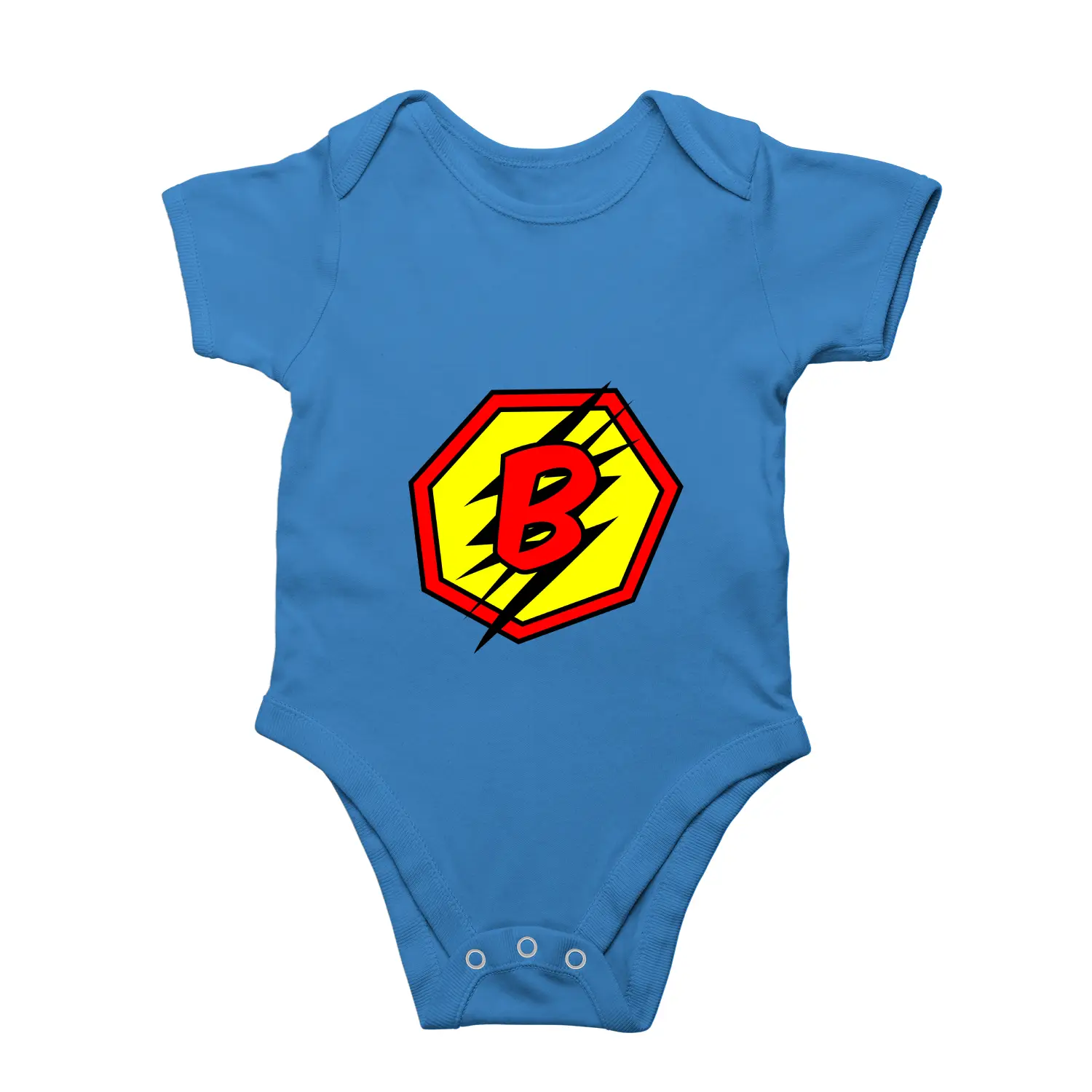 B Letter Alphabet Baby Kids Romper - Image 6