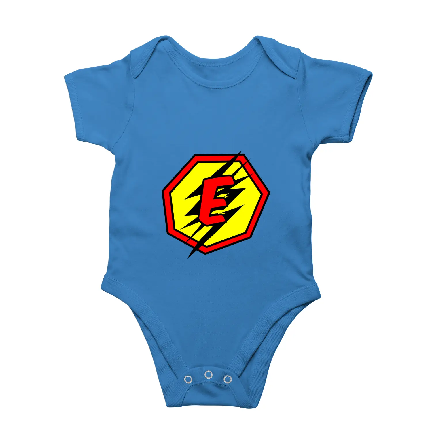 E Letter Alphabet Baby Kids Romper - Image 6