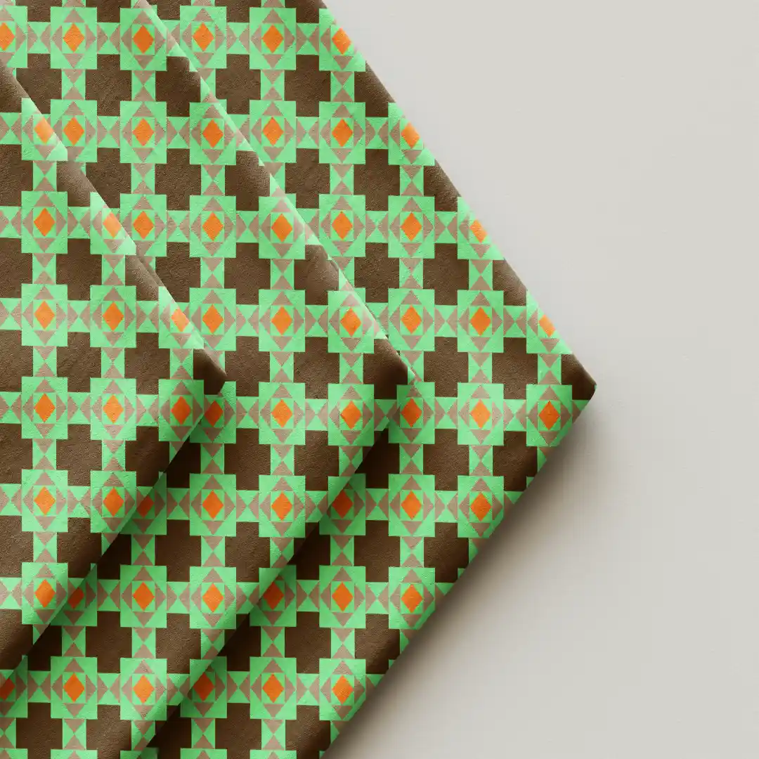 Green Stylish Cloth Napkin Pack Of Four