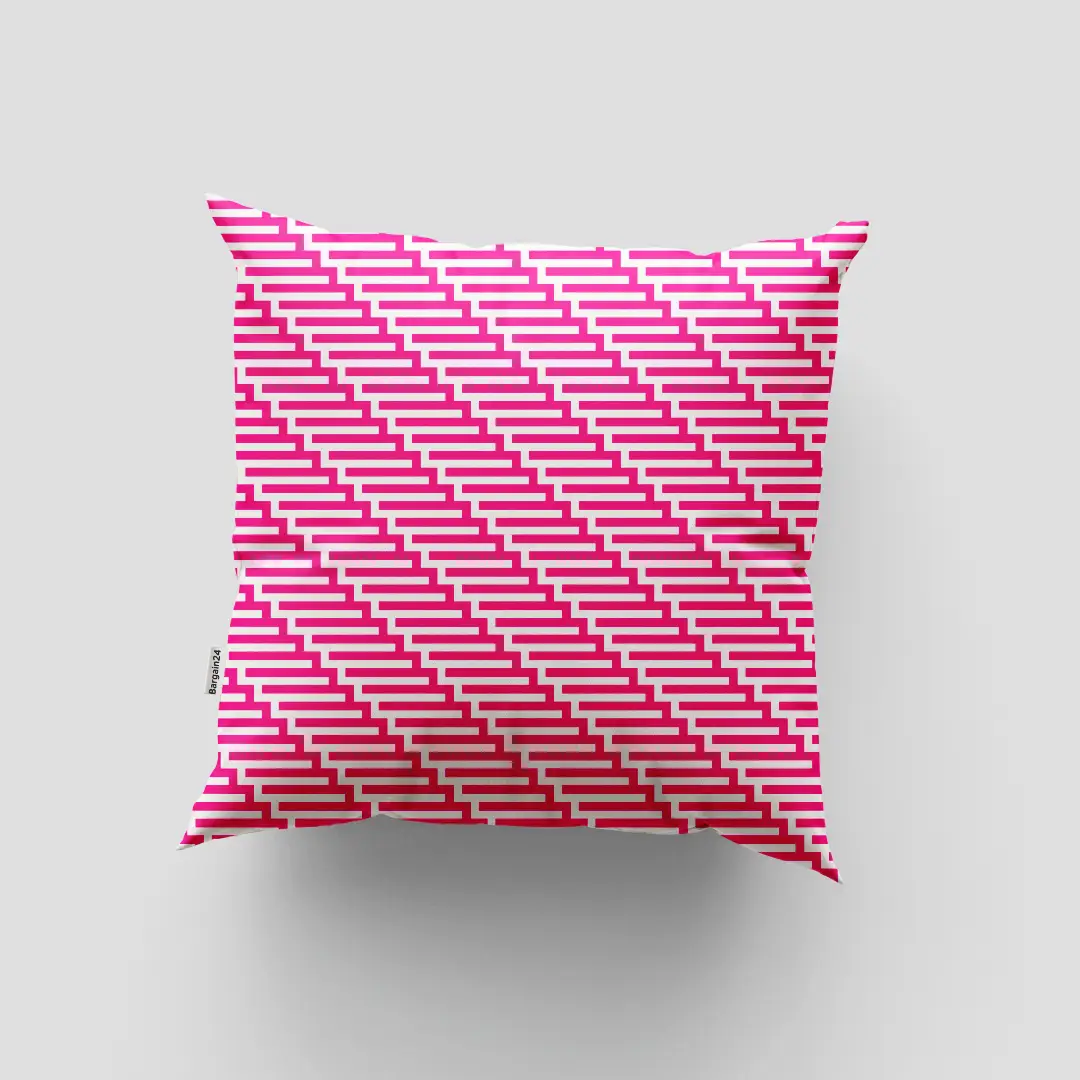Line Geometric Colorful Cushion Cover
