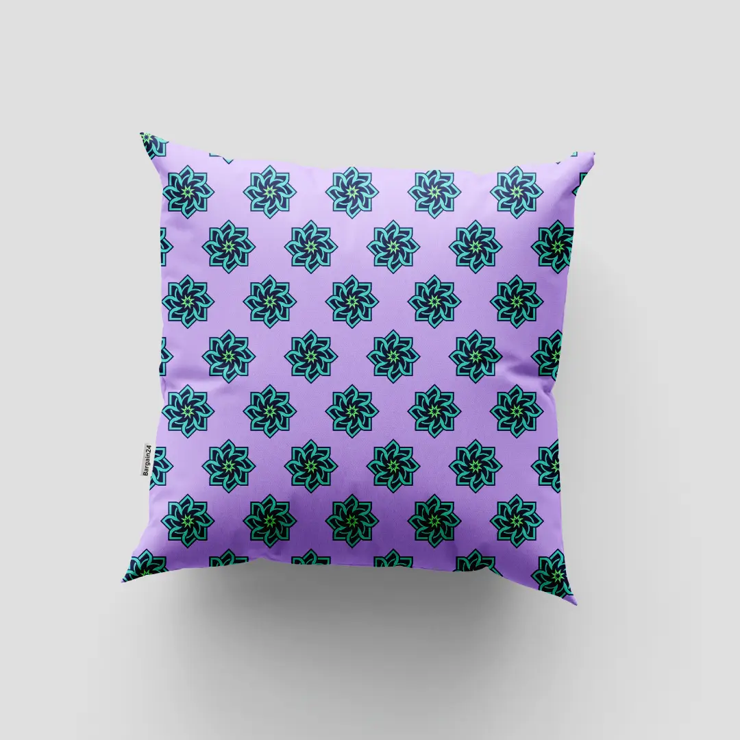 Vintage Retro Floral Cushion Cover