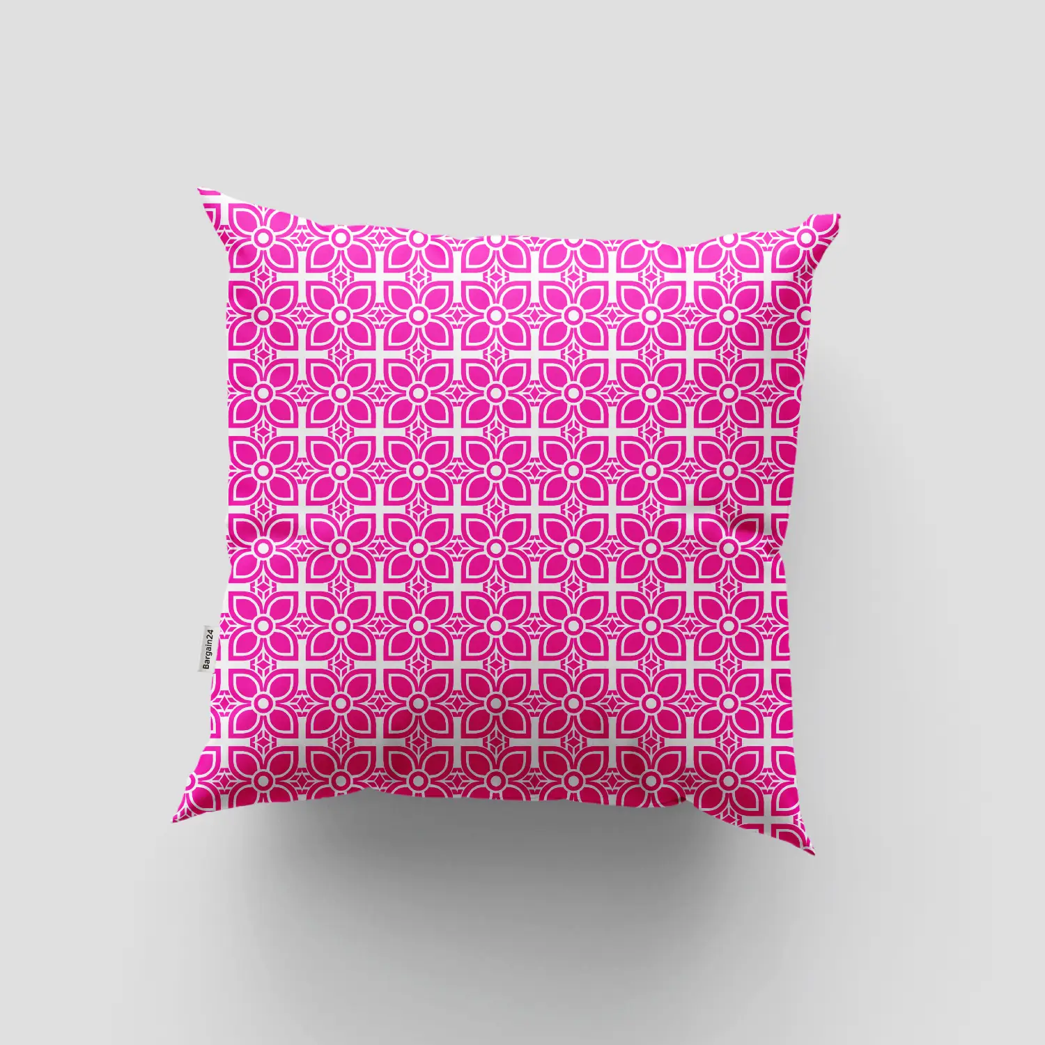 Rani Pink Flower Cushion Cover