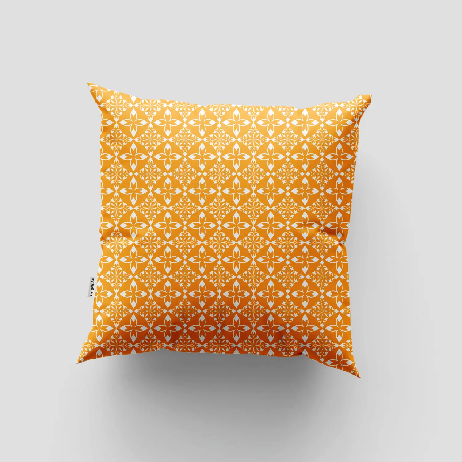 Saffron White Colorful Cushion Cover