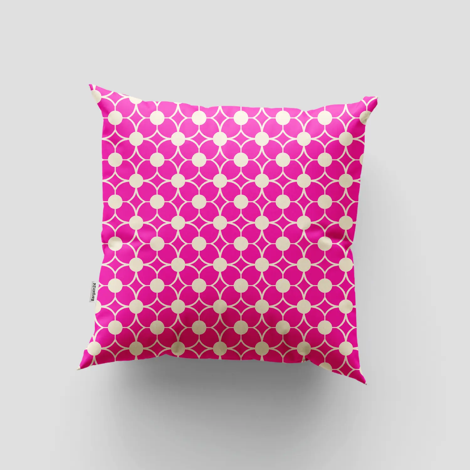 Creamish Pink Color Cushion Cover