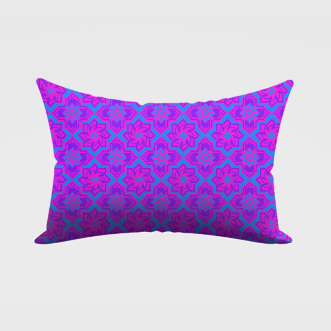 Elegant Design Printed Colorful Pillow Cover