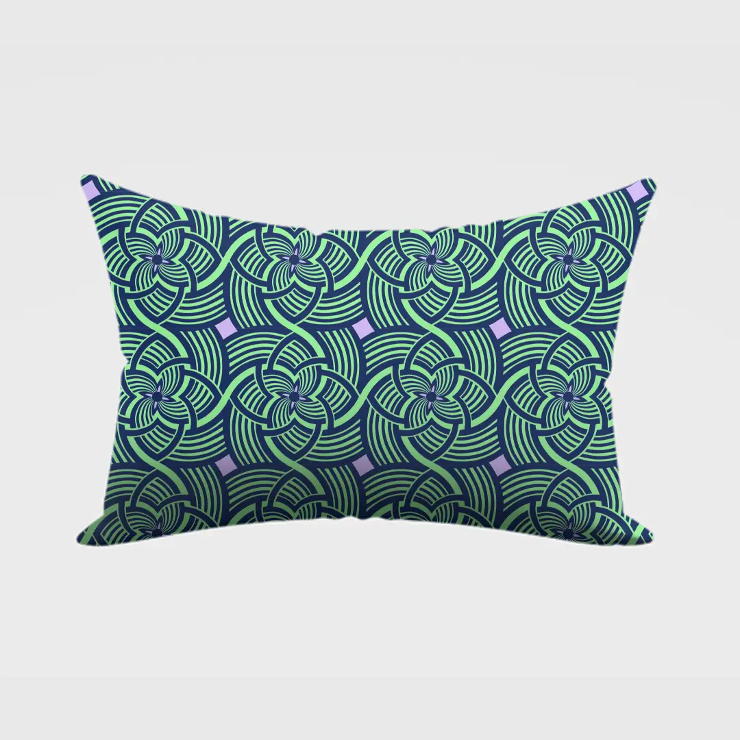 Simple Floral Colorful Pillow Cover