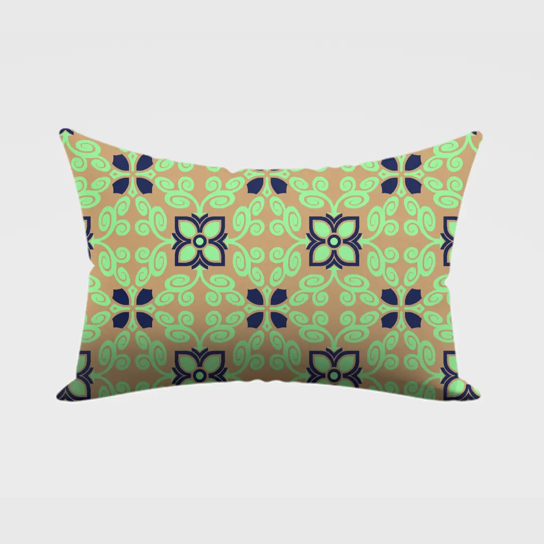 Floral Design Pillow Cover
