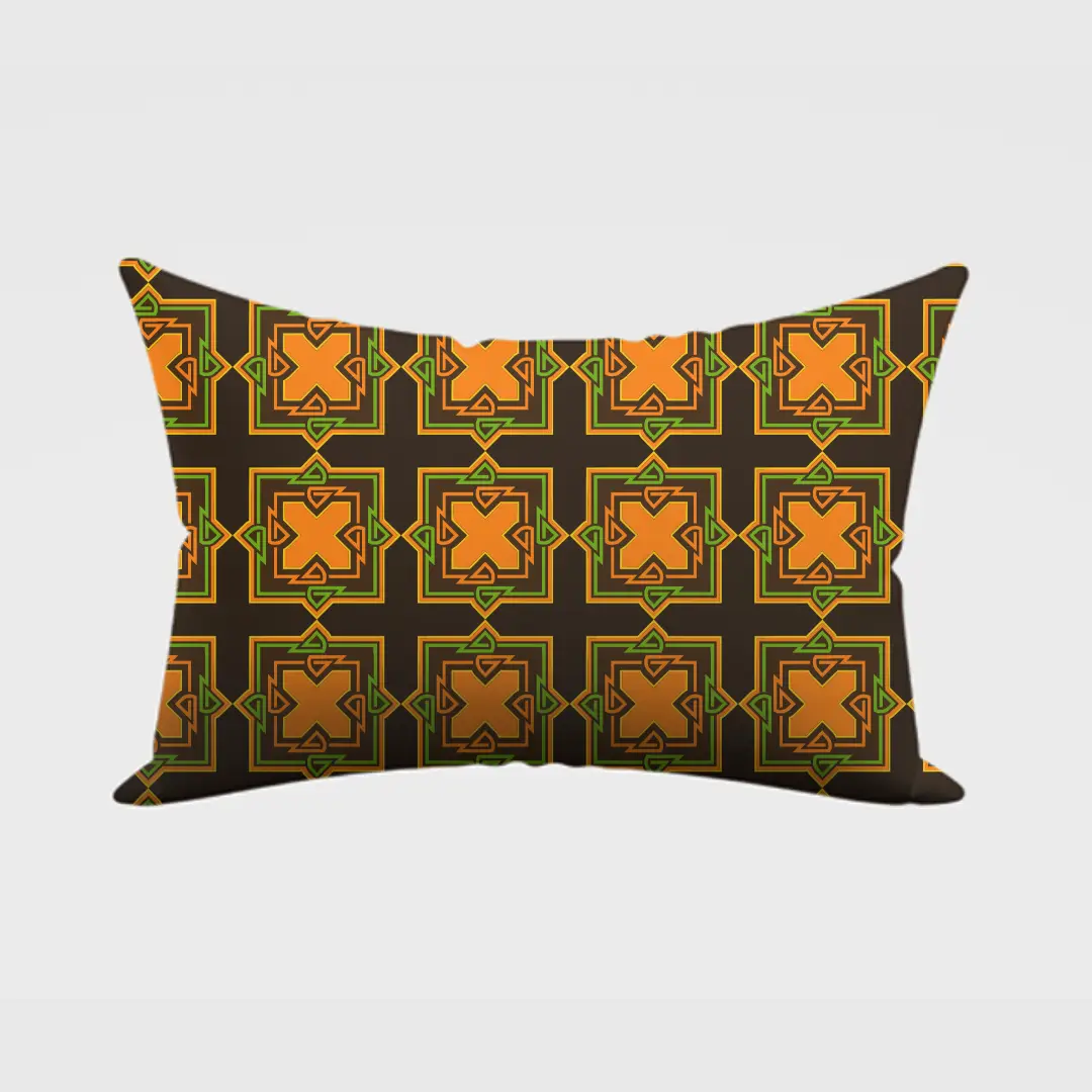 Traditional Motifs Pillow Cover