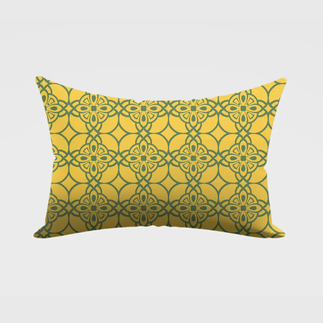 Divine Motifs Pillow Cover