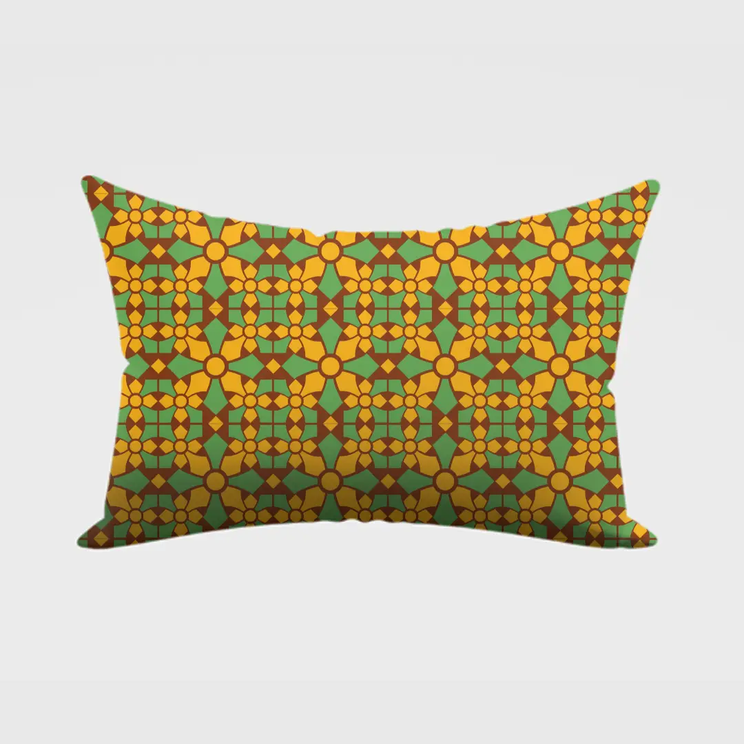 Ethnic Geometric Pillow Cover