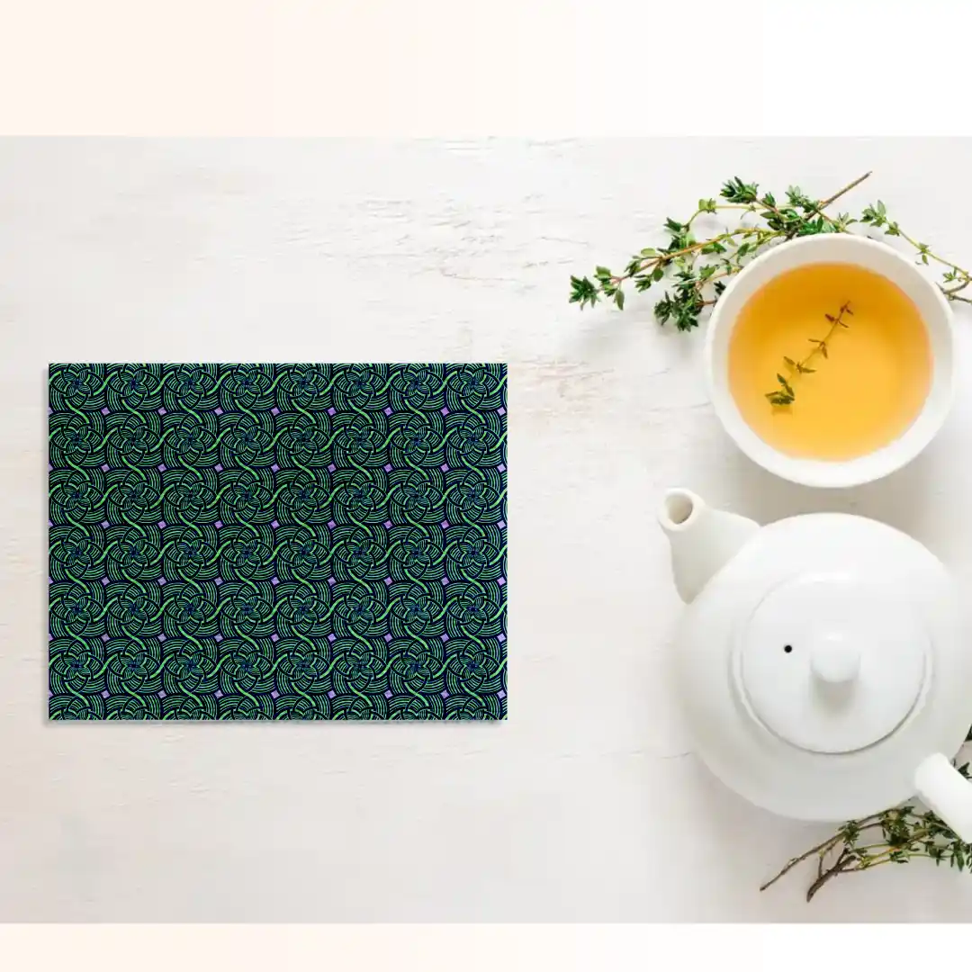 Simple Floral Stylish Table Placemats - Pack Of Four