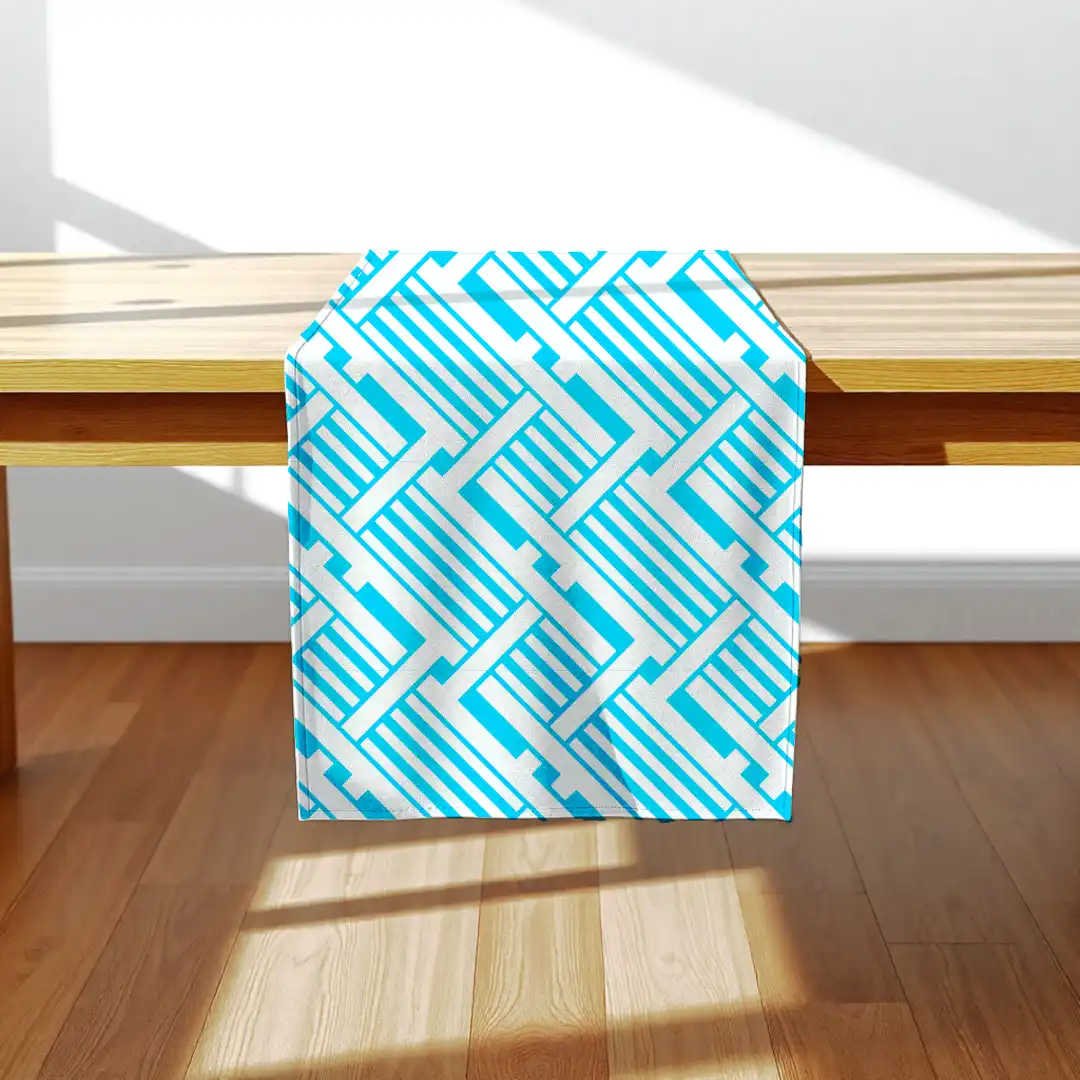 Modern Abstract Table Runner