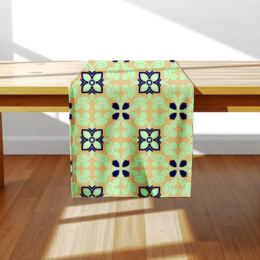 Floral Design Table Runner