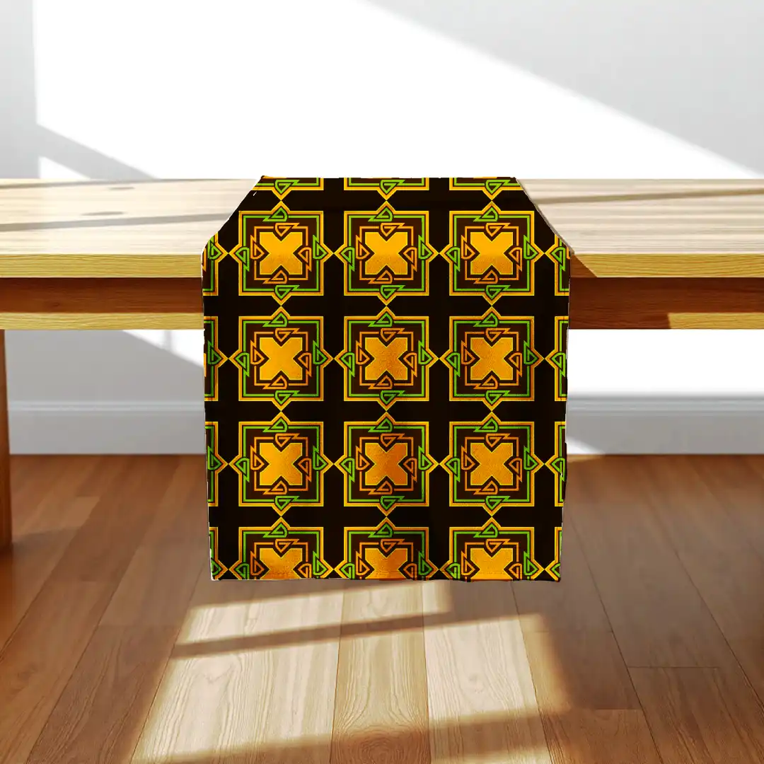 Traditional Motifs Table Runner