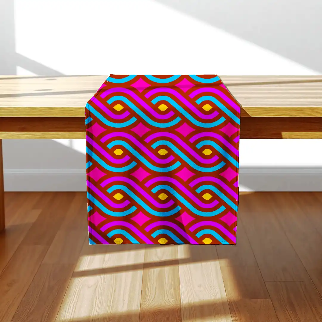 Stylish Threads Print Table Runner
