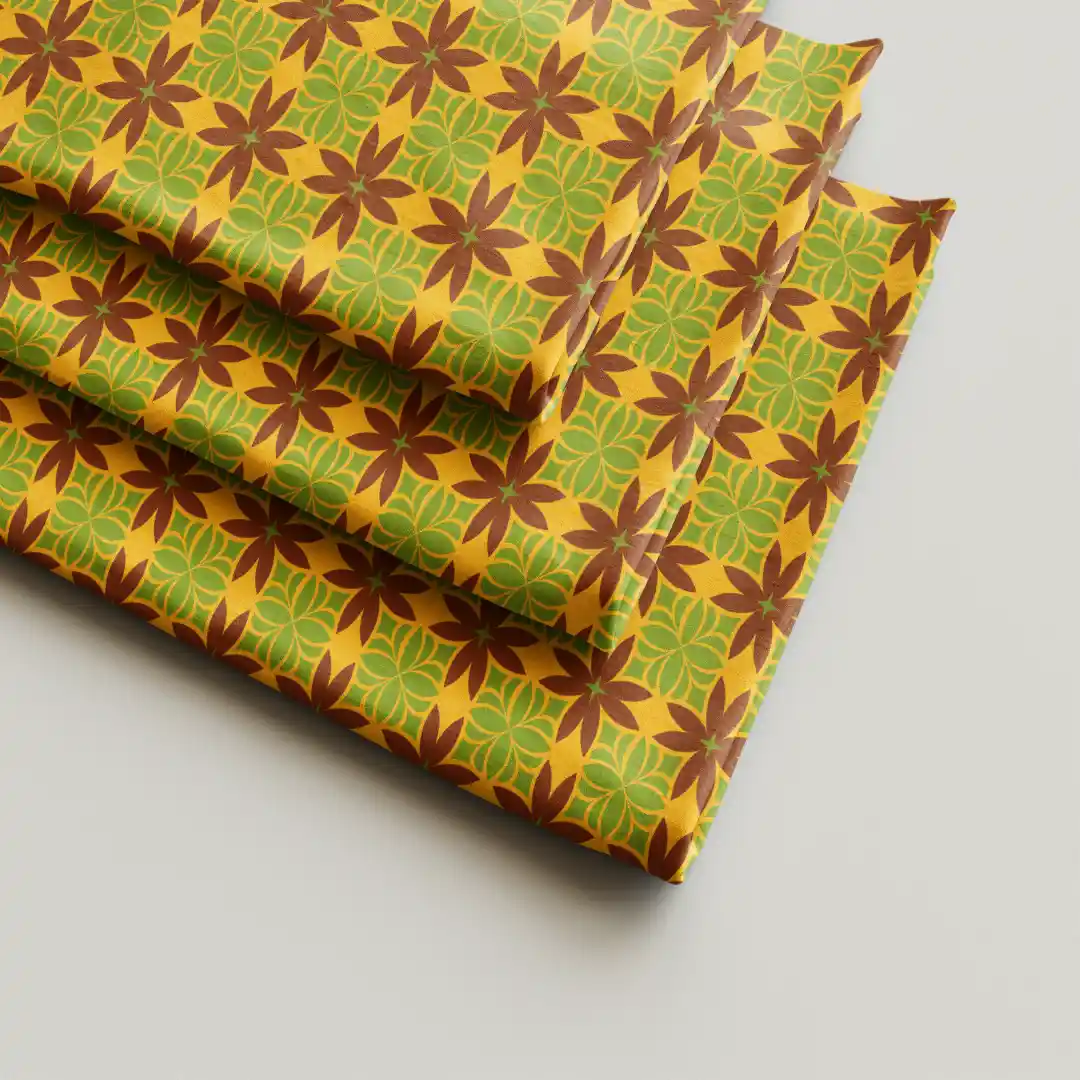 Floral Stylish Cloth Napkin Pack Of Four - Image 2