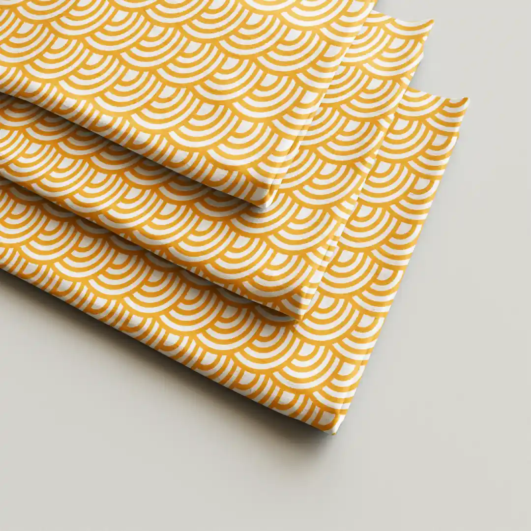 Shells Printed Design Cloth Napkin Pack Of Four - Image 2