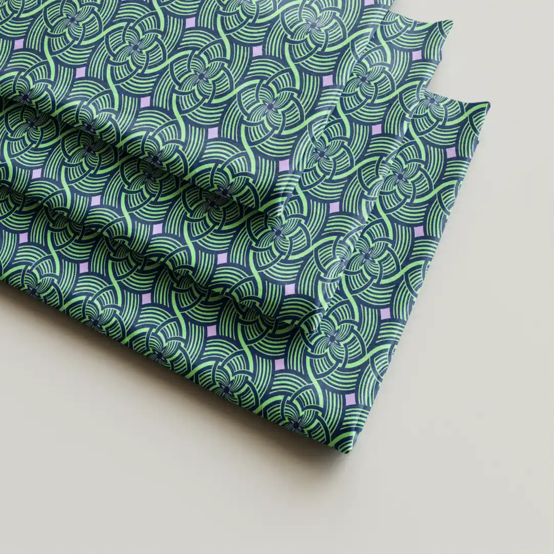 Simple Floral Stylish Cloth Napkin Pack Of Four - Image 2