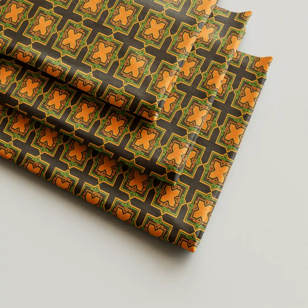 Traditional Motifs Cloth Napkin Pack Of Four - Image 2