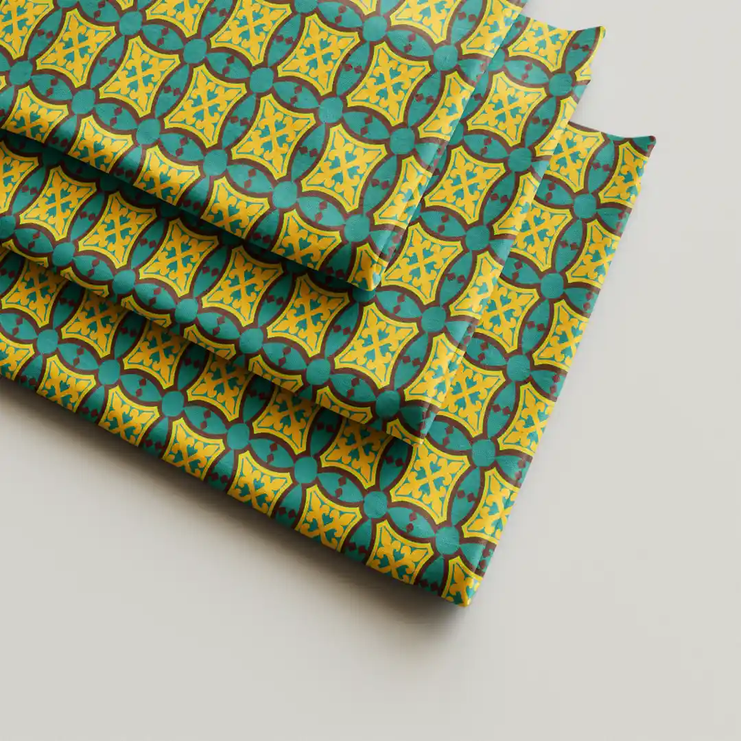 Vintage Pattern Stylish Cloth Napkin Pack Of Four - Image 2