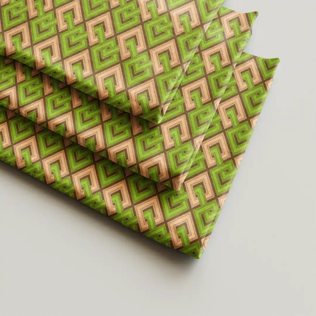 Square Checkered Cloth Napkin Pack Of Four - Image 2