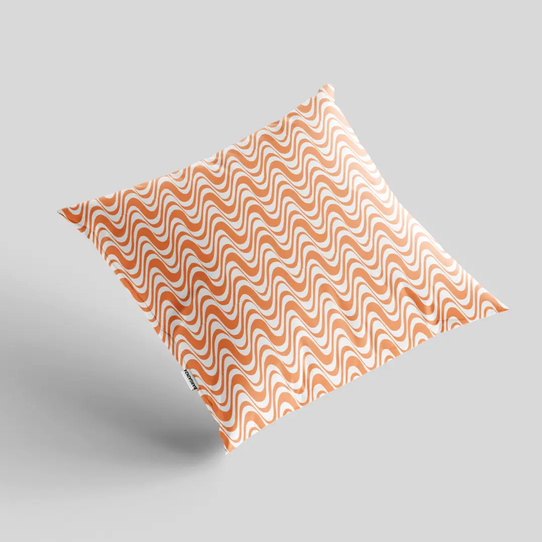 Wave Interwoven Design Cushion Cover - Image 2