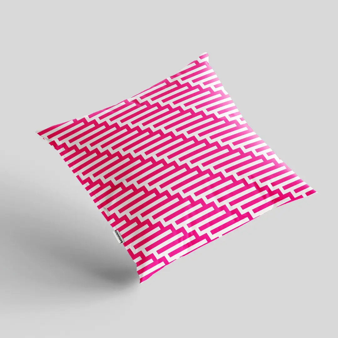 Line Geometric Colorful Cushion Cover - Image 2