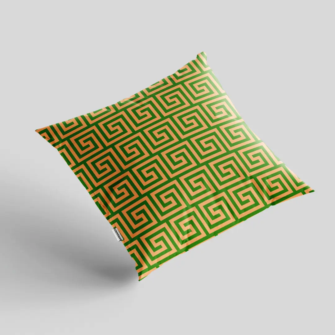 Maze Motifs Cushion Cover - Image 2