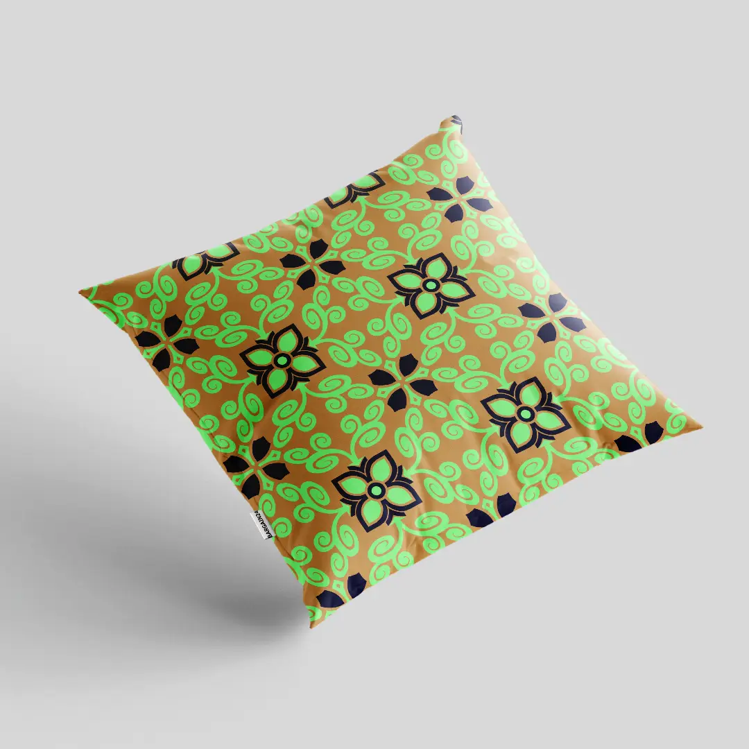 Floral Design Cushion Cover - Image 2