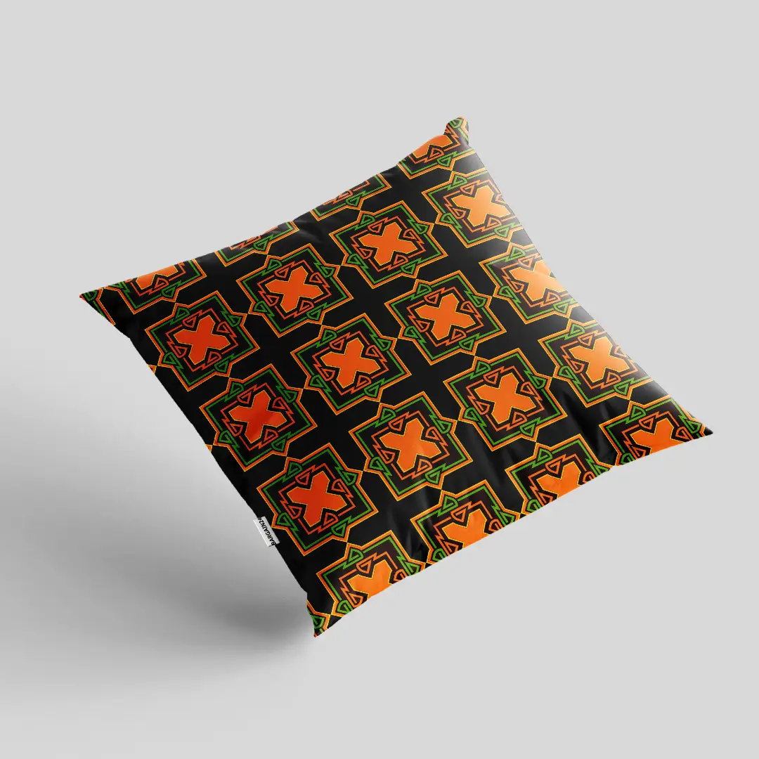 Traditional Motifs Cushion Cover - Image 2