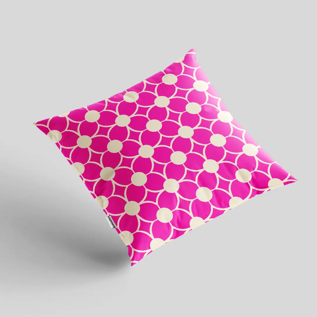 Creamish Pink Color Cushion Cover - Image 2