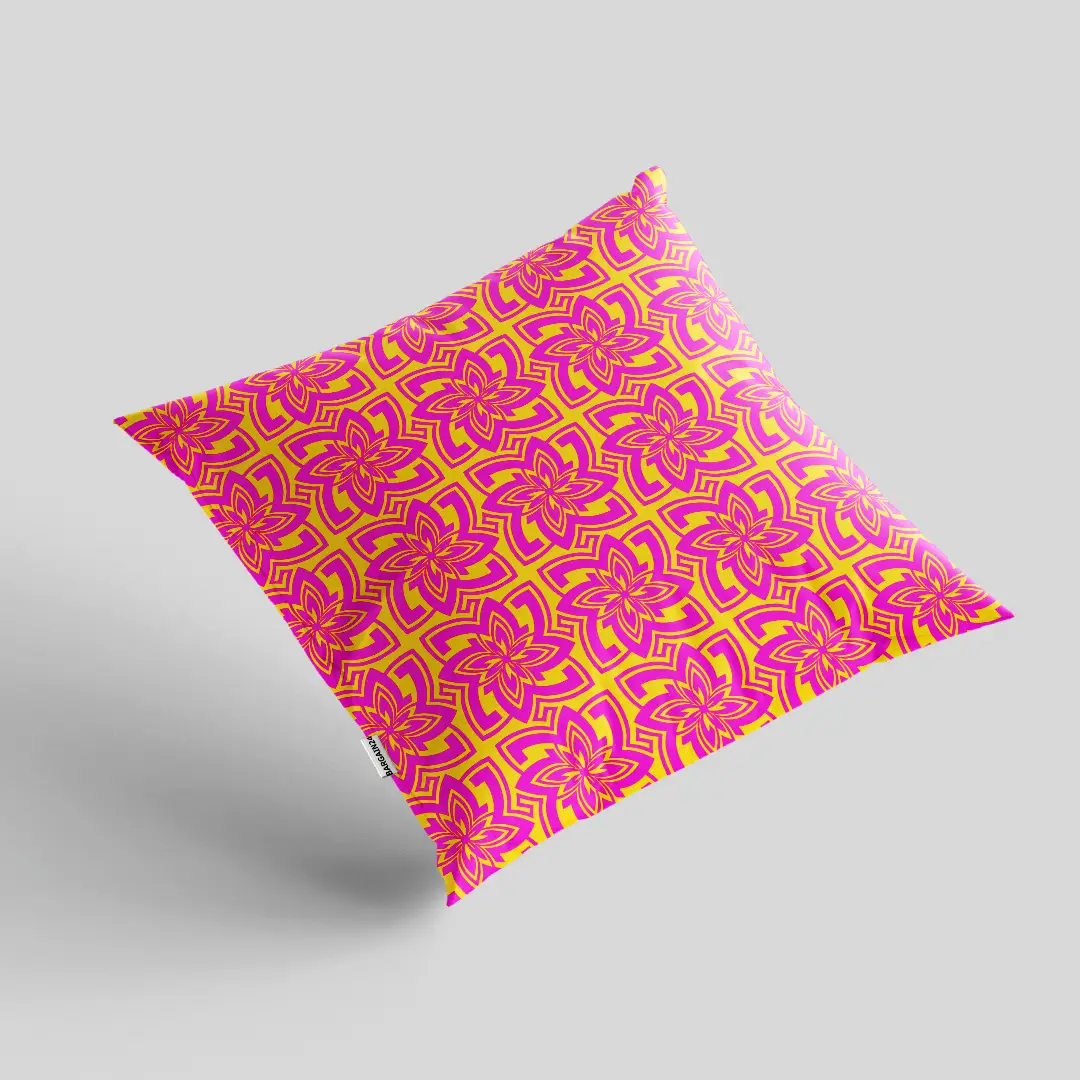 Decorative Floral Cushion Cover - Image 2