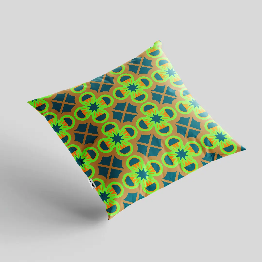 Retro Vintage Design Cushion Cover - Image 2