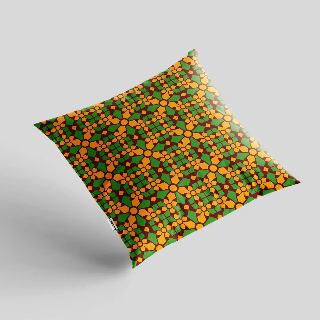 Ethnic Geometric Cushion Cover - Image 2
