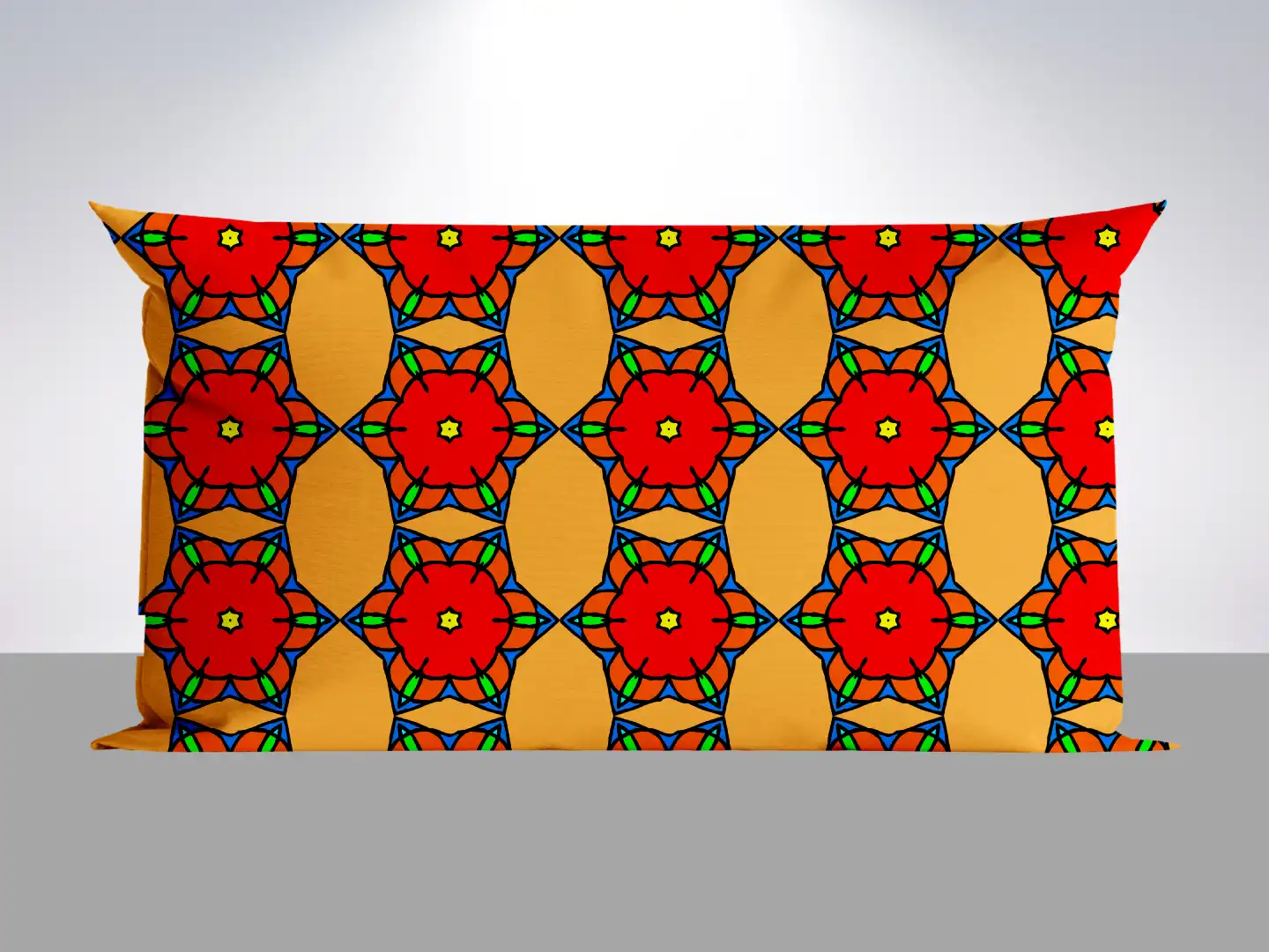 Vibrant Colorful Pillow Cover - Image 2