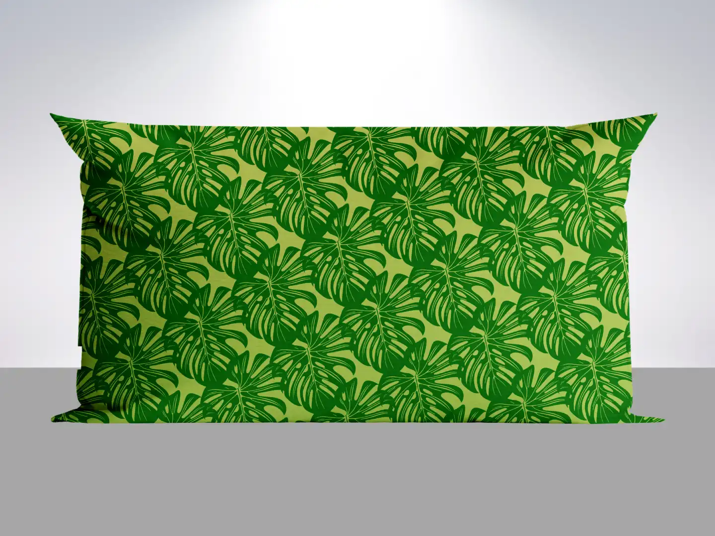 Green Leaves Pillow Cover - Image 2