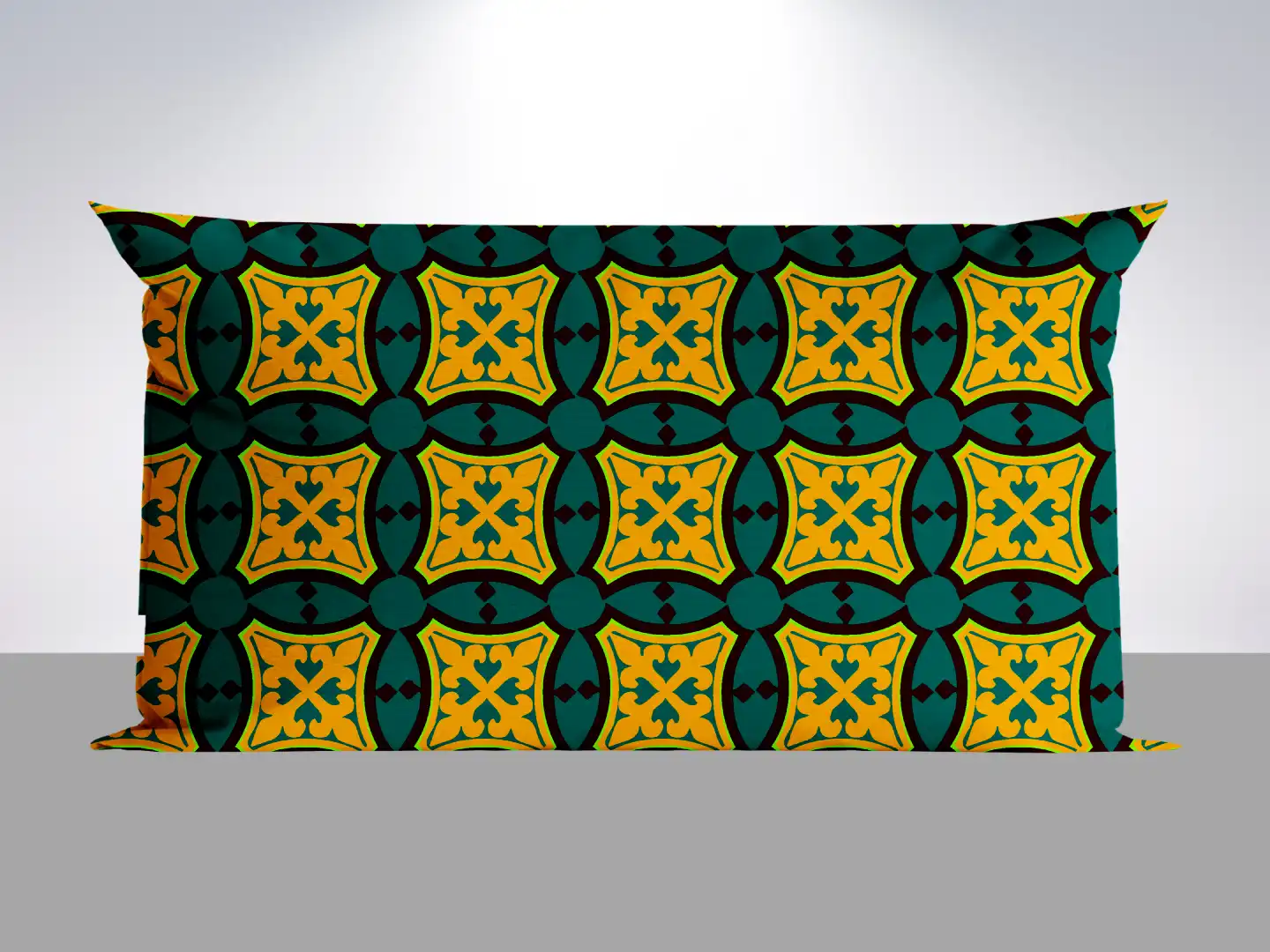 Vintage Pattern Colorful Pillow Cover - Image 2