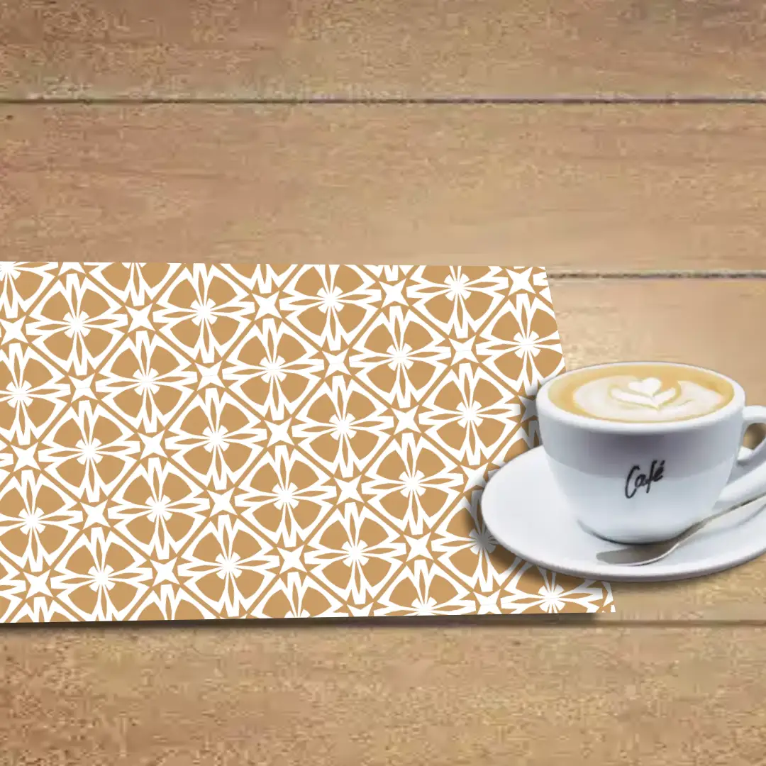 Floral Motifs Dining Table Placemats - Pack Of Four - Image 2