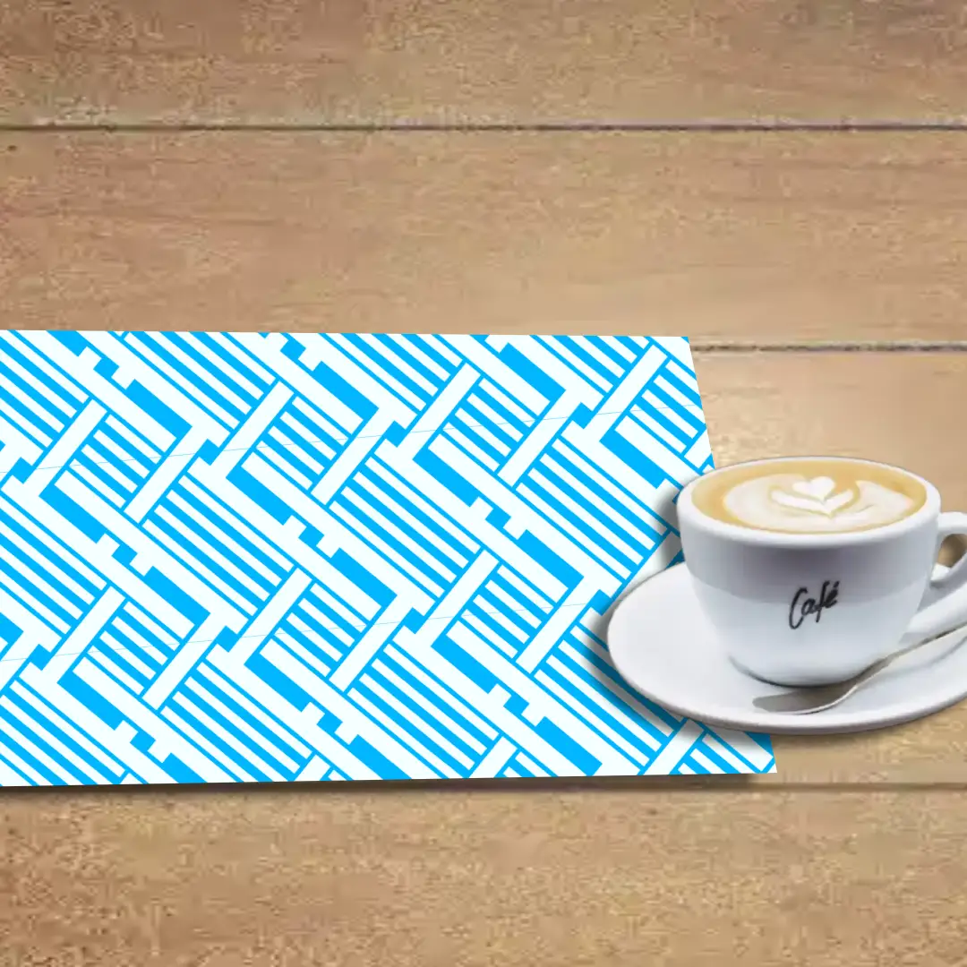 Modern Abstract Table Placemats - Pack Of Four - Image 2