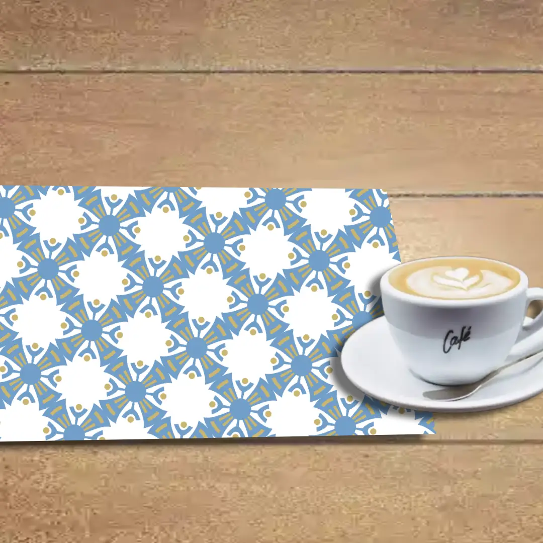 Lavish Motifs Table Placemats - Pack Of Four - Image 2