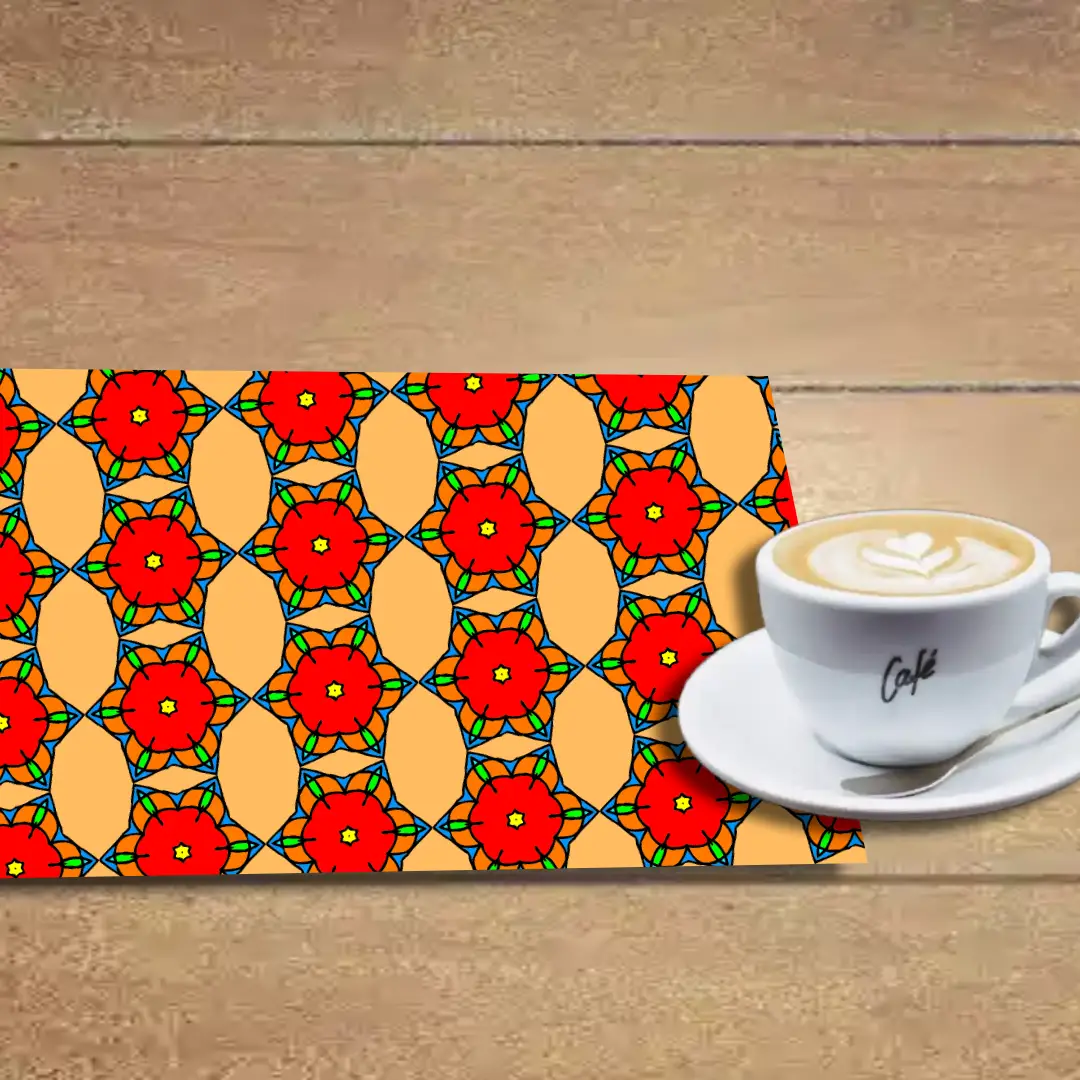 Vibrant Stylish Table Placemats - Pack Of Four - Image 2