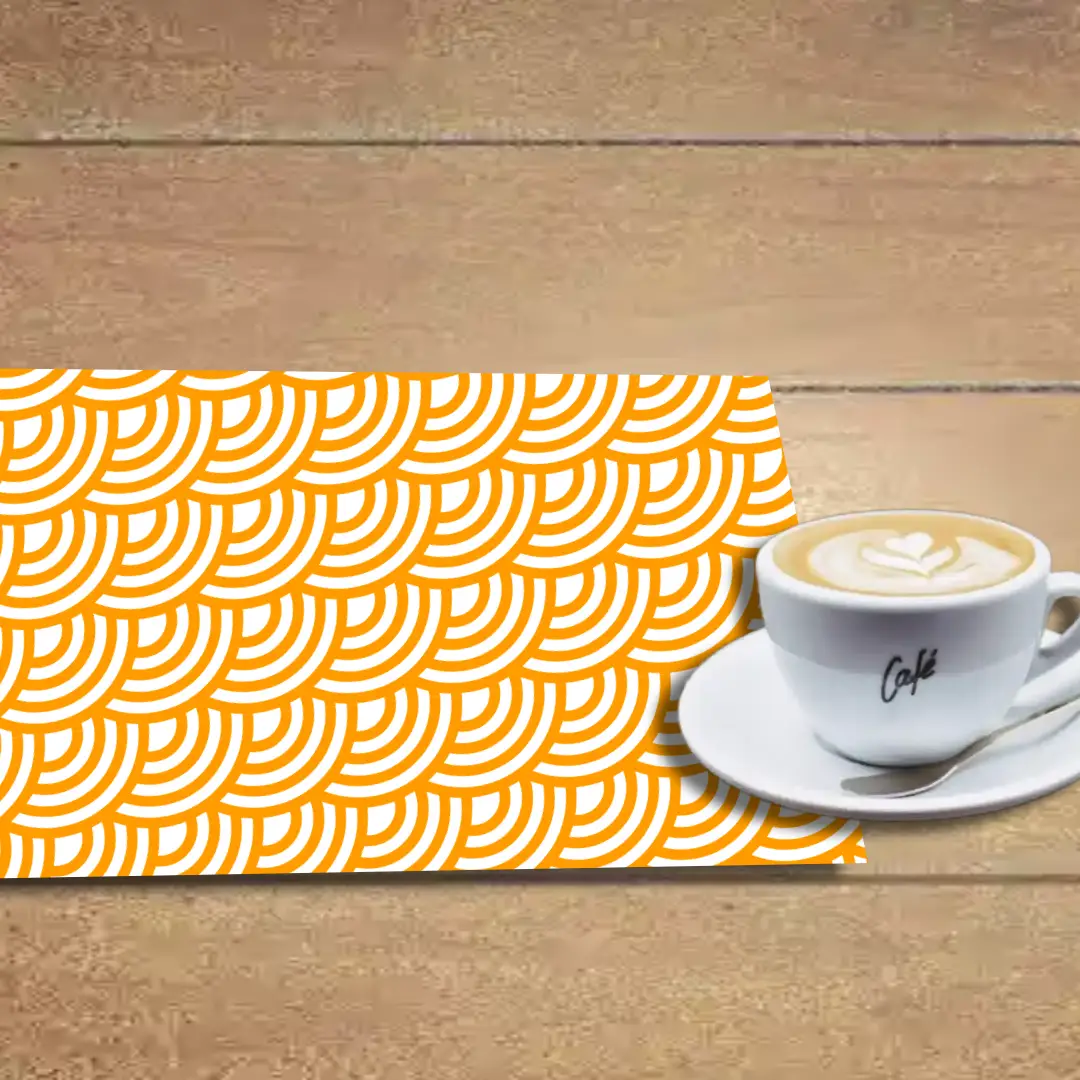 Shells Printed Design Table Placemats - Pack Of Four - Image 2