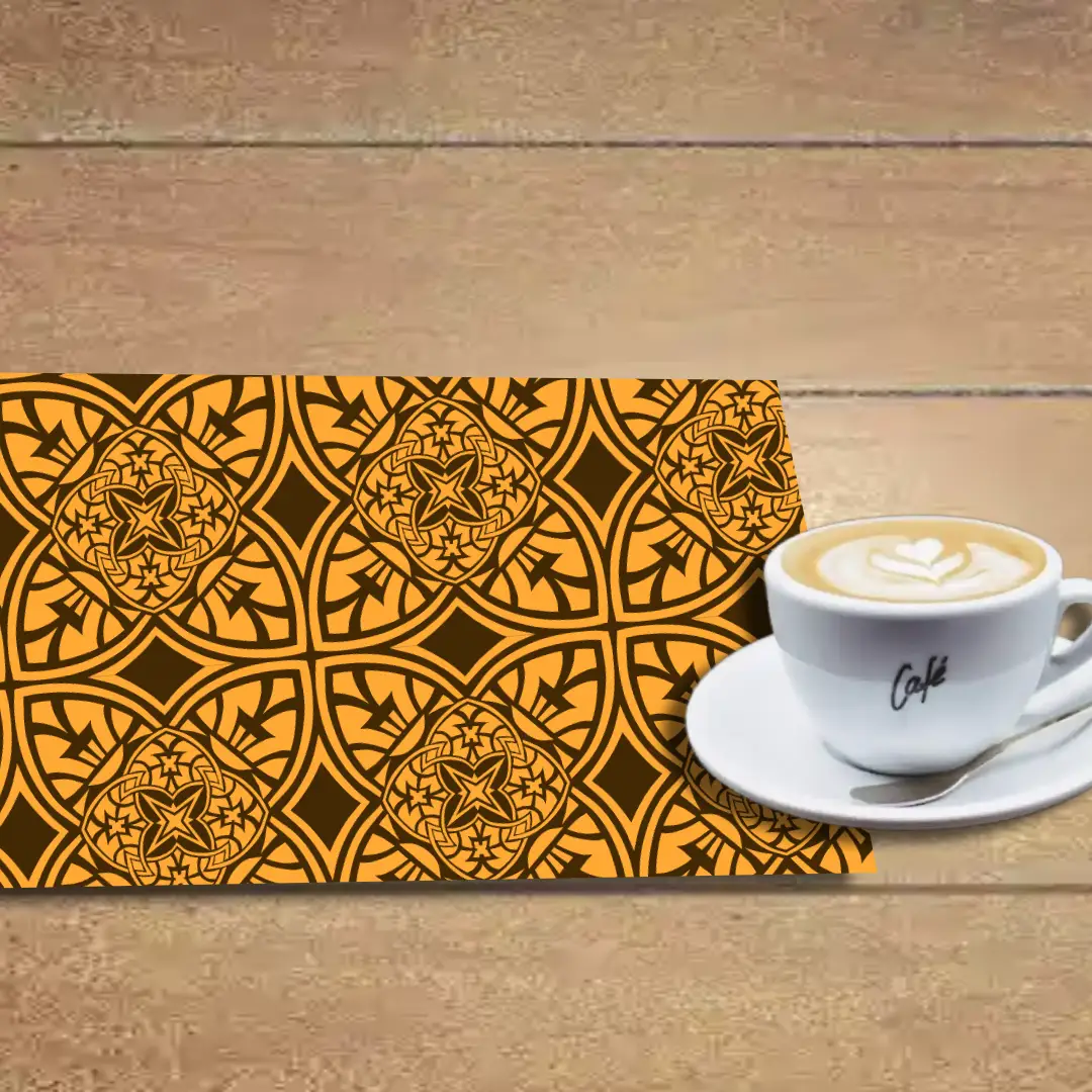 Abstract Pattern Table Placemats - Pack Of Four - Image 2