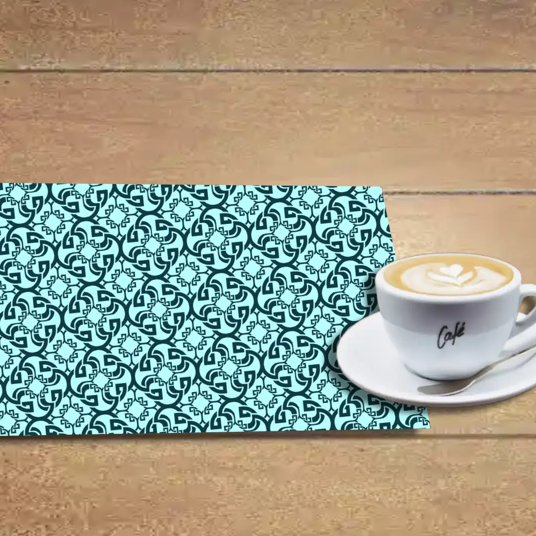 Designer Motif Table Placemats - Pack Of Four - Image 2