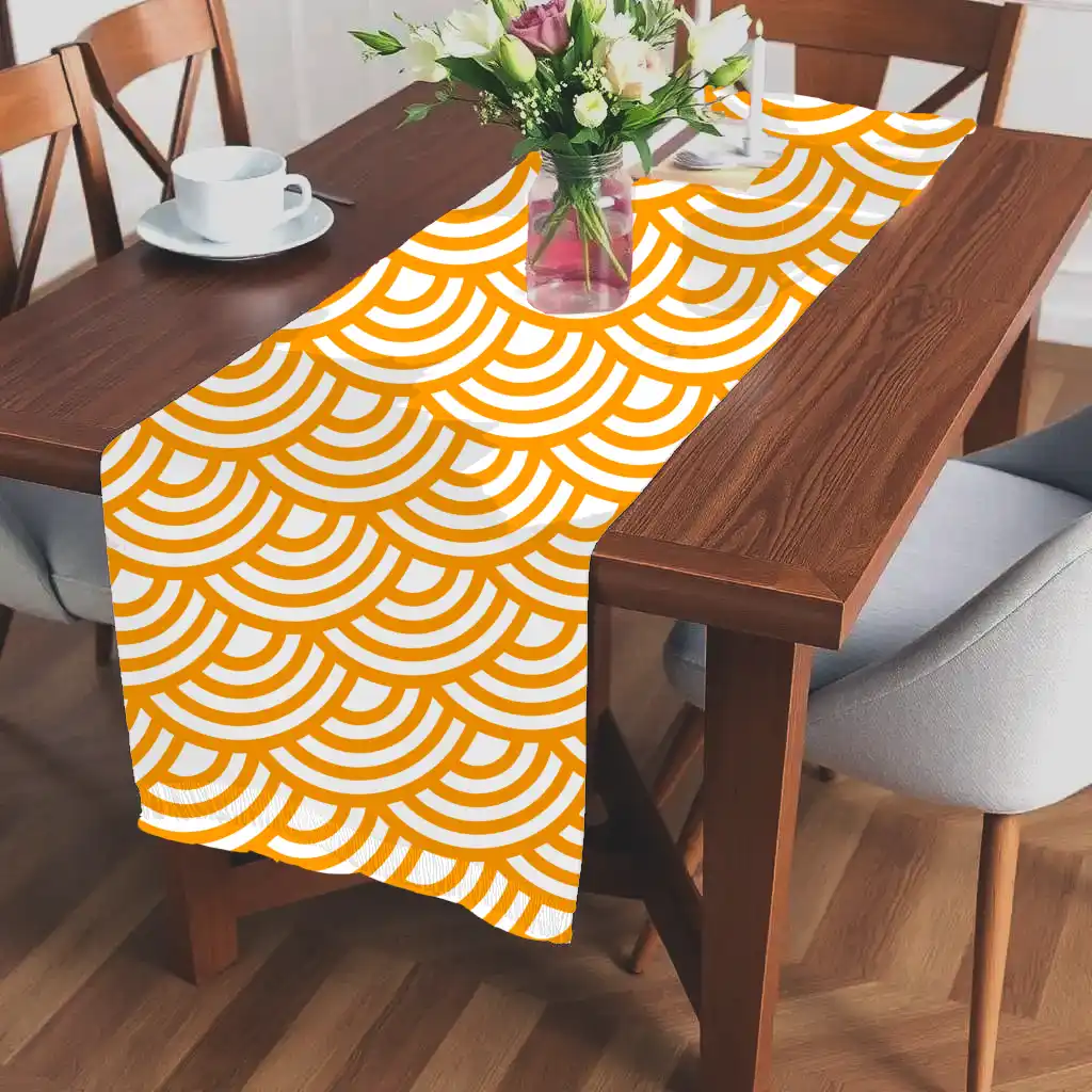 Shells Printed Design Table Runner - Image 2