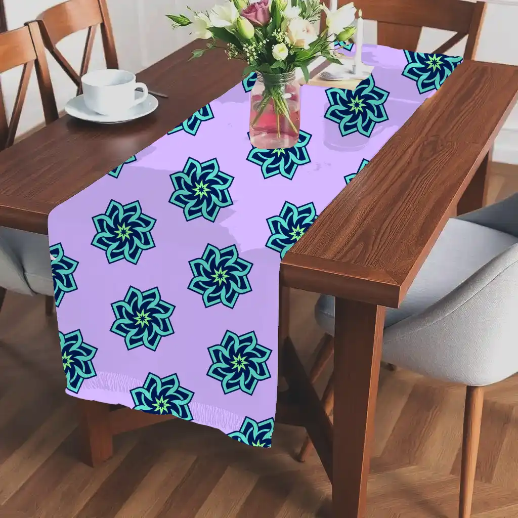 Vintage Retro Floral Dining Table Runner - Image 2