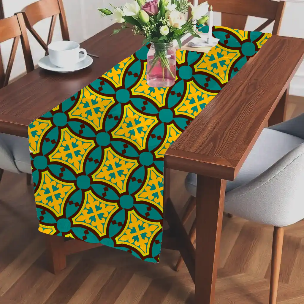 Vintage Pattern Stylish Table Runner - Image 2