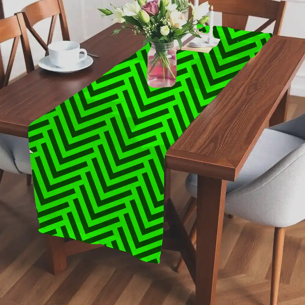 Arrows Green Table Runner - Image 2